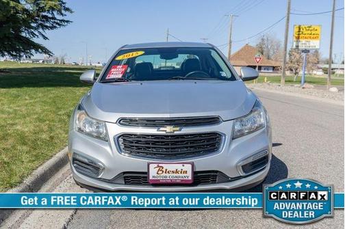 Silver 2015 Chevrolet Cruze 2LT