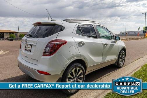 White 2019 Buick Encore Essence