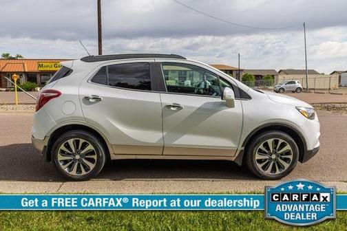 White 2019 Buick Encore Essence