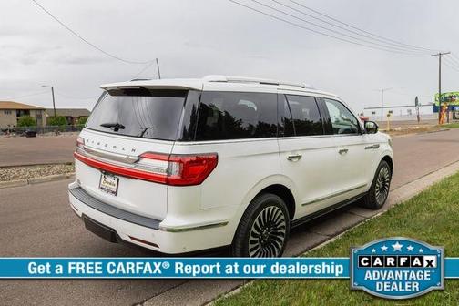 White 2019 Lincoln Navigator Black Label
