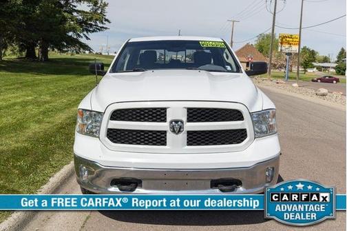 White 2018 RAM 1500 SLT