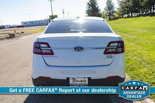 White 2017 Ford Taurus SEL