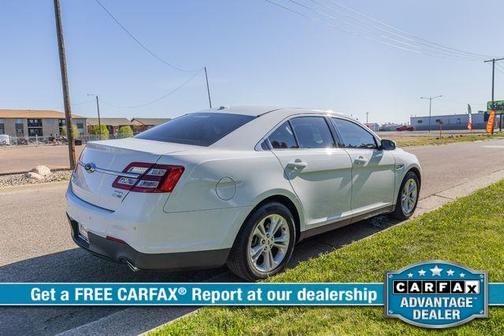 White 2017 Ford Taurus SEL
