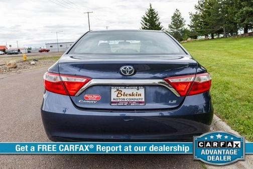 Blue 2015 Toyota Camry LE
