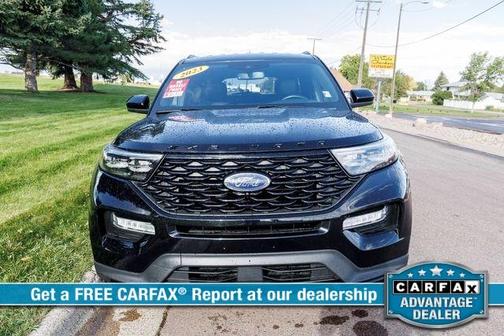Black 2023 Ford Explorer ST-Line