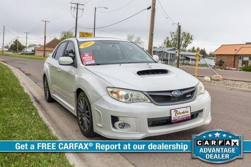Satin White Pearl 2013 Subaru Impreza WRX Premium