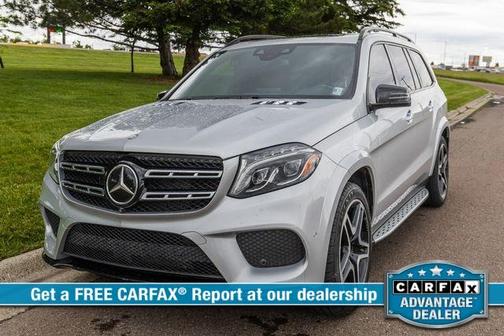 Silver 2017 Mercedes-Benz GLS 550 Base 4MATIC