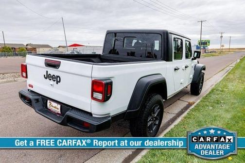 White 2025 Jeep Gladiator Sport