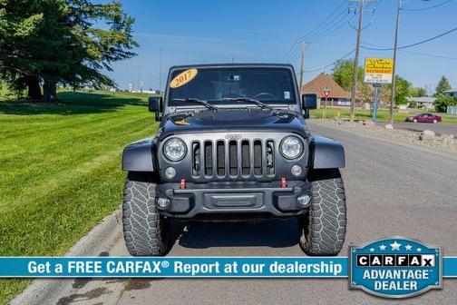 Black 2017 Jeep Wrangler Unlimited Rubicon