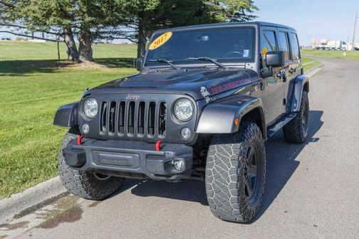 Black 2017 Jeep Wrangler Unlimited Rubicon