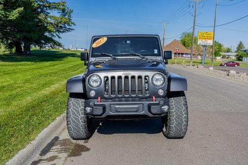 Black 2017 Jeep Wrangler Unlimited Rubicon