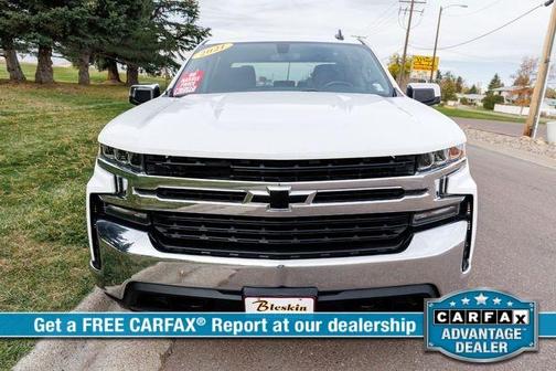 White 2021 Chevrolet Silverado 1500 LT