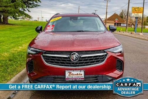 Red 2022 Buick Envision Essence