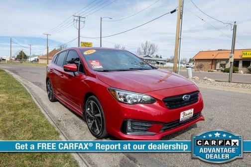 Lithium Red Pearl 2020 Subaru Impreza Sport