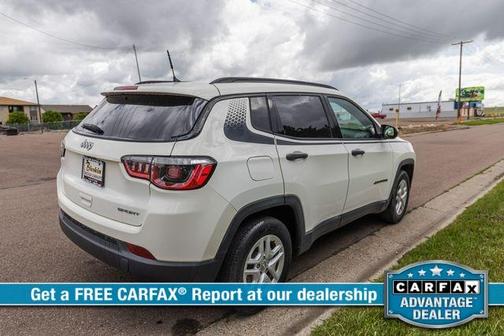White 2018 Jeep Compass Sport
