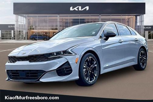 Gray 2021 Kia K5 GT-Line