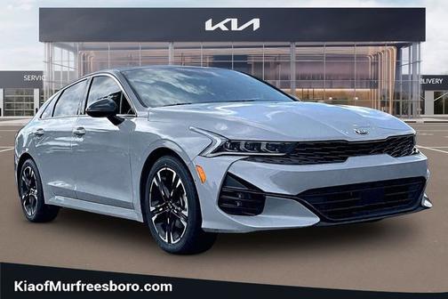 Gray 2021 Kia K5 GT-Line