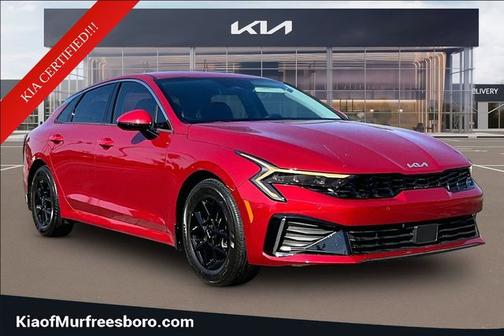 Red 2025 Kia K5 LXS