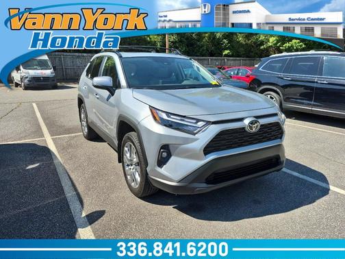 Silver Sky Metallic 2025 Toyota RAV4 XLE Premium