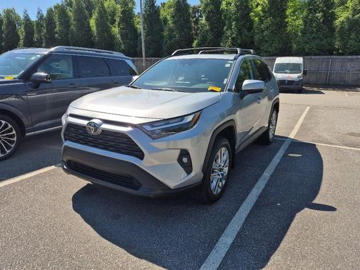 Silver Sky Metallic 2025 Toyota RAV4 XLE Premium