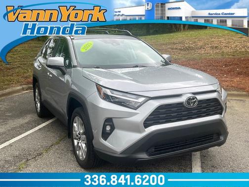 Silver Sky Metallic 2025 Toyota RAV4 XLE Premium