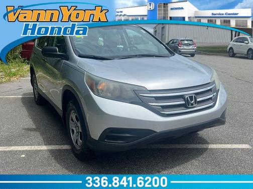 Alabaster Silver Metallic 2014 Honda CR-V LX