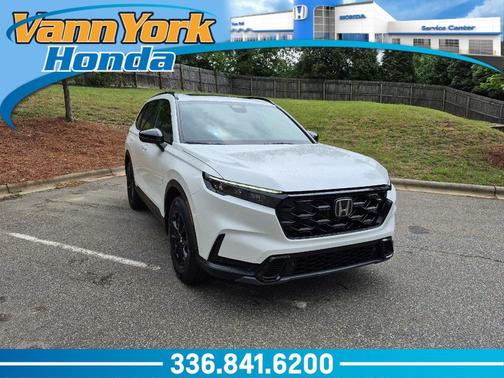 Platinum White 2026 Honda CR-V Hybrid Sport-L AWD