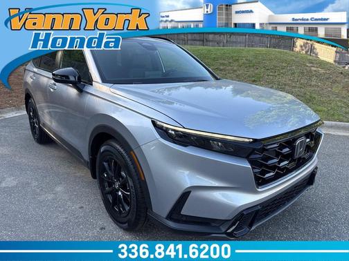 Solar Silver 2026 Honda CR-V Hybrid Sport-L FWD