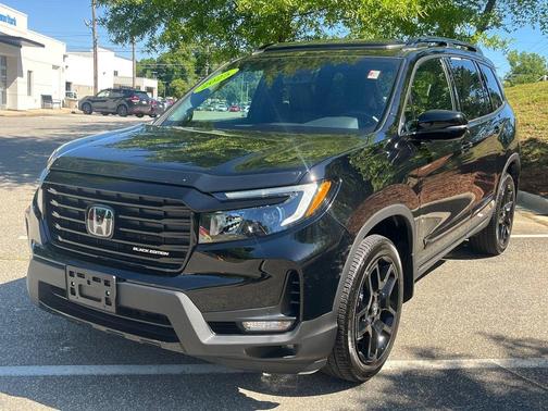 Crystal Black Pearl 2025 Honda Passport AWD Black