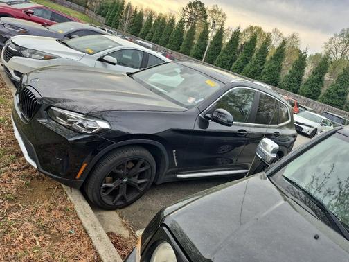 Black Sapphire Metallic 2023 BMW X3 sDrive30i