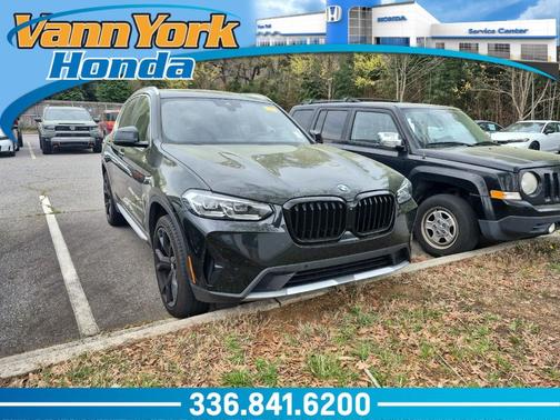 Black Sapphire Metallic 2023 BMW X3 sDrive30i