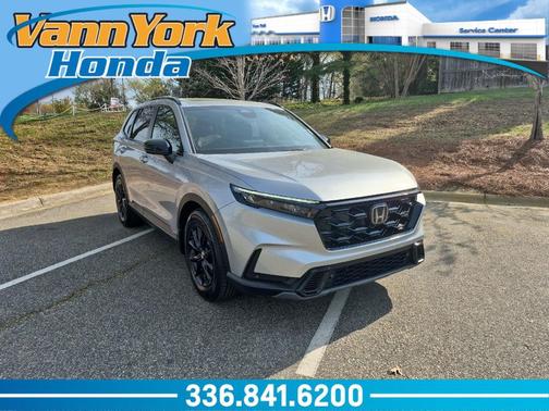 Solar Silver 2026 Honda CR-V Hybrid Sport-L FWD