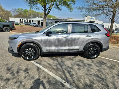 Solar Silver 2026 Honda CR-V Hybrid Sport-L FWD