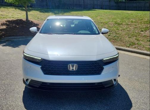 Plantinum White 2026 Honda Accord Hybrid EX-L