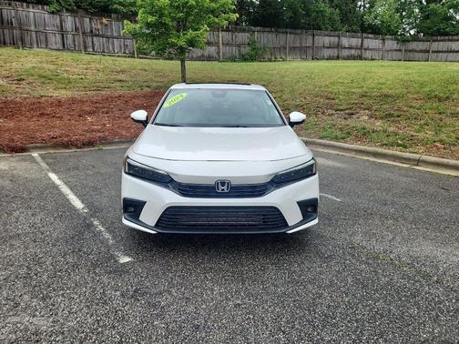 Platinum White Pearl 2024 Honda Civic Touring