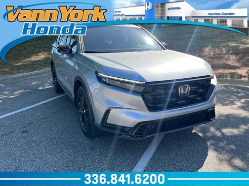 Solar Silver 2026 Honda CR-V Hybrid Sport-L AWD