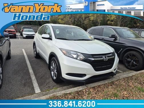 White Orchid Pearl [White 2017 Honda HR-V LX