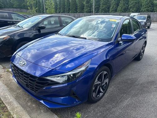 Intense Blue 2023 Hyundai ELANTRA SEL