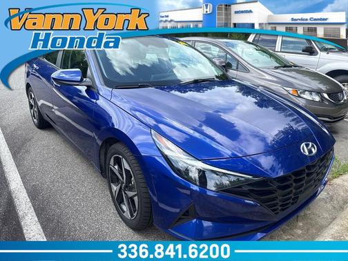 Intense Blue 2023 Hyundai ELANTRA SEL