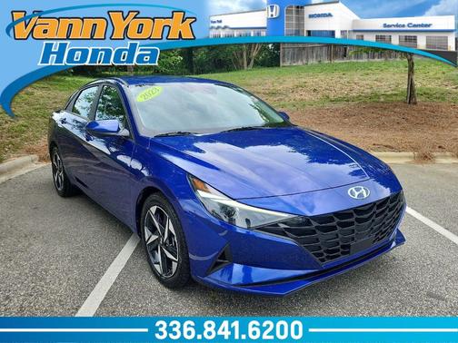 Intense Blue 2023 Hyundai ELANTRA SEL