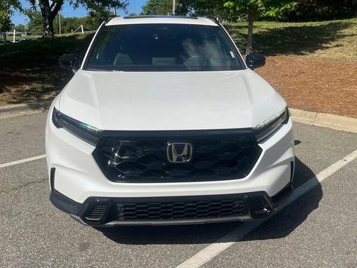 Platinum White 2026 Honda CR-V Hybrid Sport-L AWD