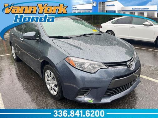 Slate Metallic 2016 Toyota Corolla L