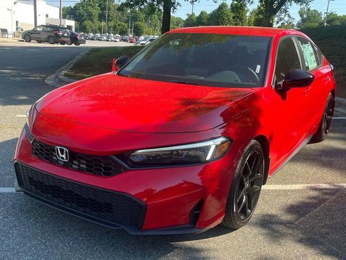 Milano Red 2026 Honda Civic Sport