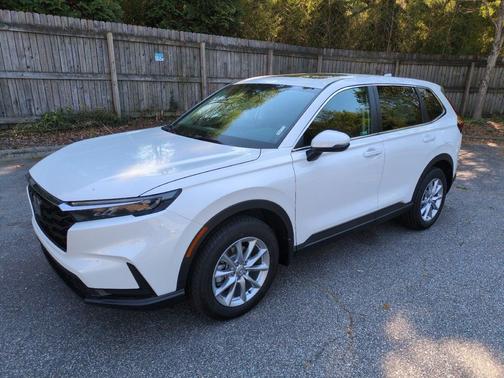 Platinum White 2026 Honda CR-V EX AWD