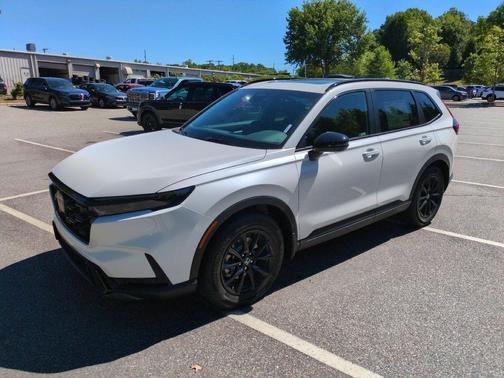 Platinum White 2026 Honda CR-V Hybrid Sport-L FWD