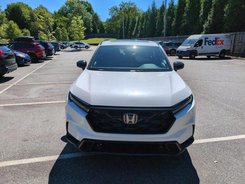 Platinum White 2026 Honda CR-V Hybrid Sport-L FWD