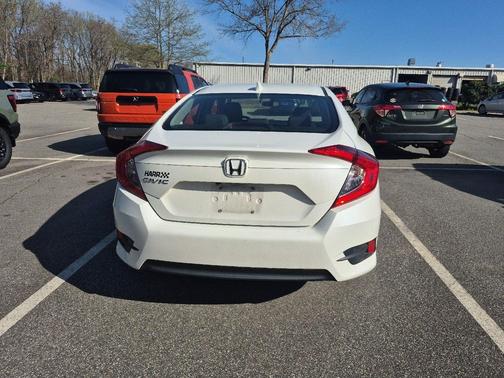 White Orchid Pearl [White 2017 Honda Civic EX