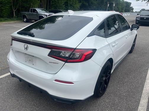Platinum White Pearl 2023 Honda Civic Sport