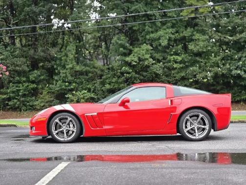 RED 2011 Chevrolet Corvette Grand Sport