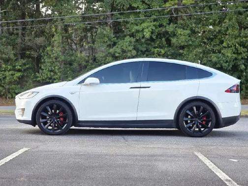 WHITE 2016 Tesla Model X P90D